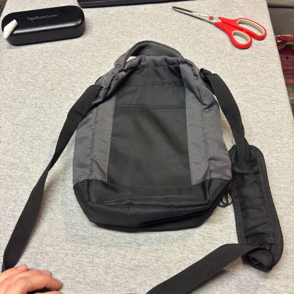 Swissgear Black and Grey Mini Sling Backpack - Picture 11 of 12